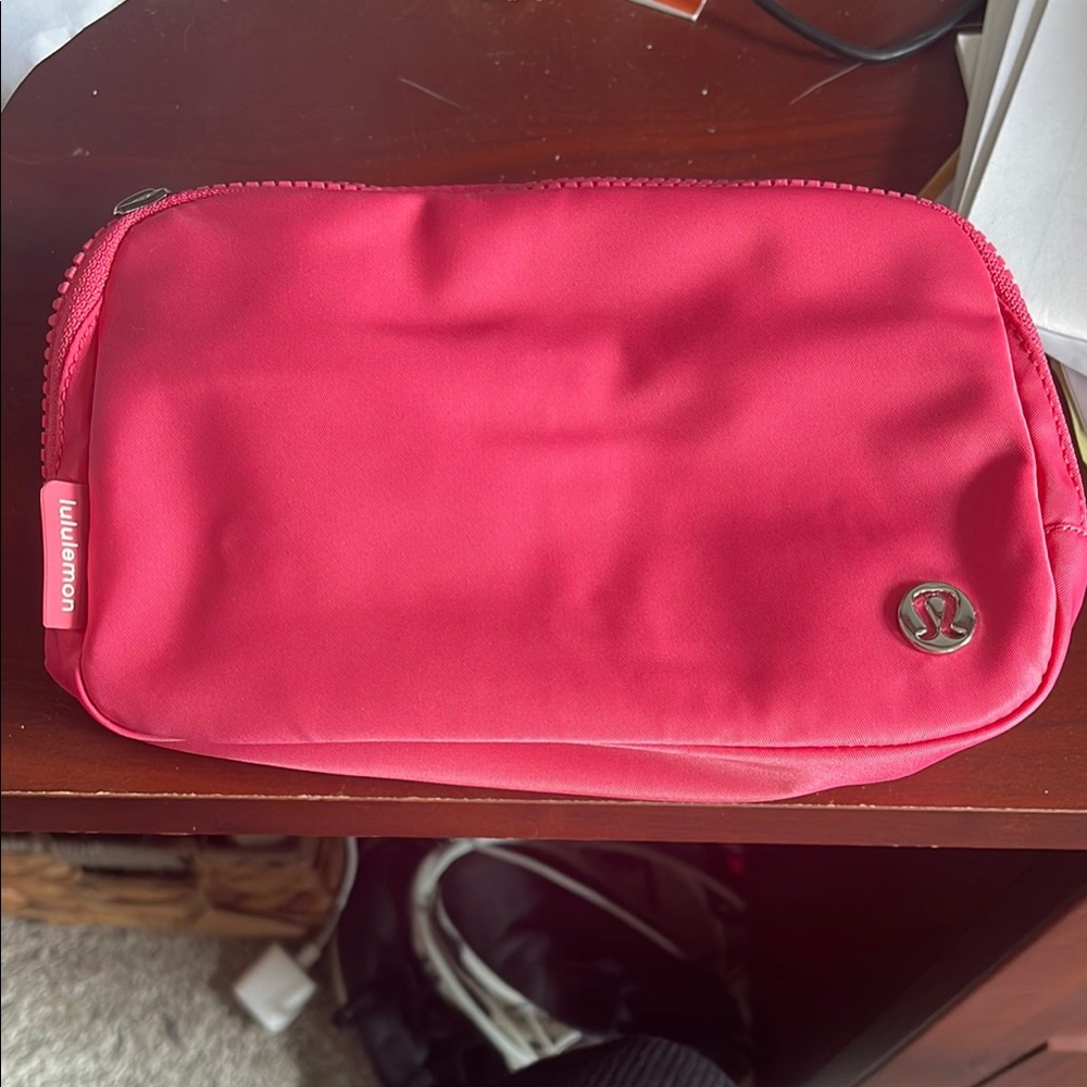 Lululemon Athletica Pink Crossbody Bag Water-Resistant
